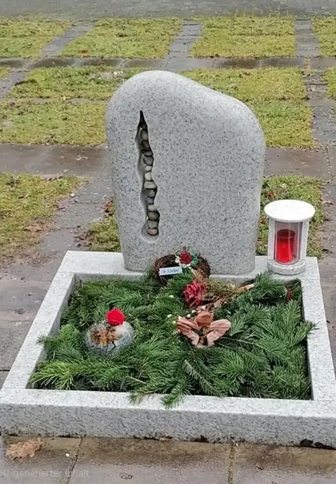 Grabstein Design von der Firma Frank Natursteine