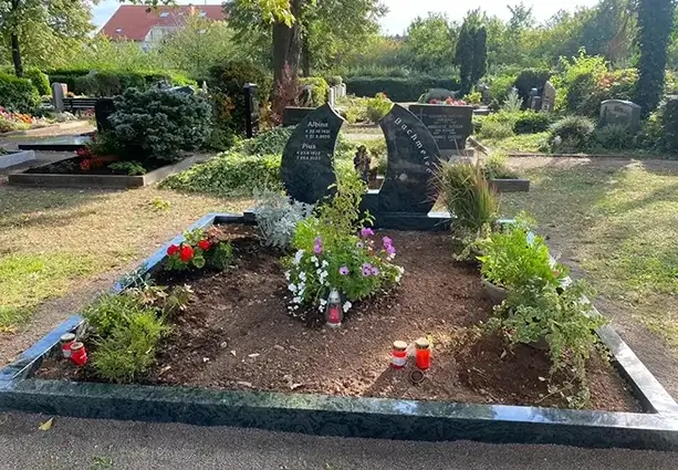 Grabstein Design von der Firma Frank Natursteine