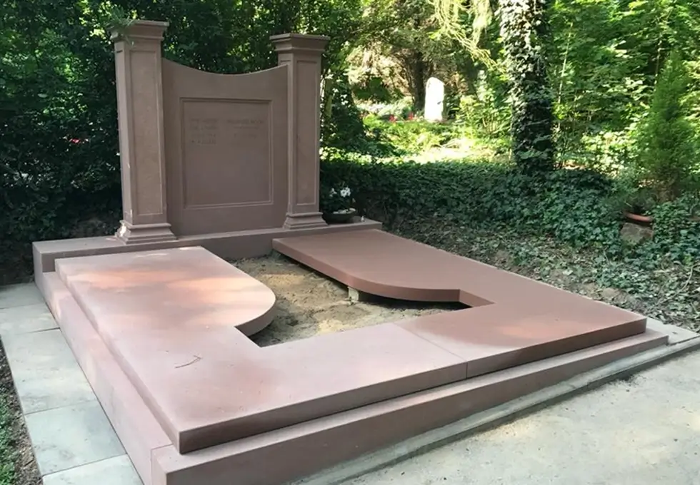 Grabstein Design von der Firma Frank Natursteine